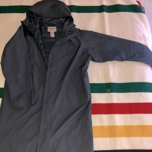 LL Bean Trench-Style Rain Coat